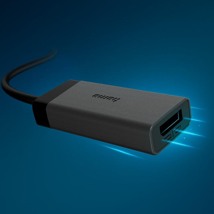 HAMA Видео адаптер, USB-C - DisplayPort / HDMI&trade;, Ultra-HD 4K@60hz