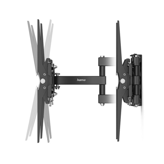 Стенна стойка за TV HAMA, 216 см (85&rdquo;), до 50 кг, въртяща се, накланяща се, издърпваща се