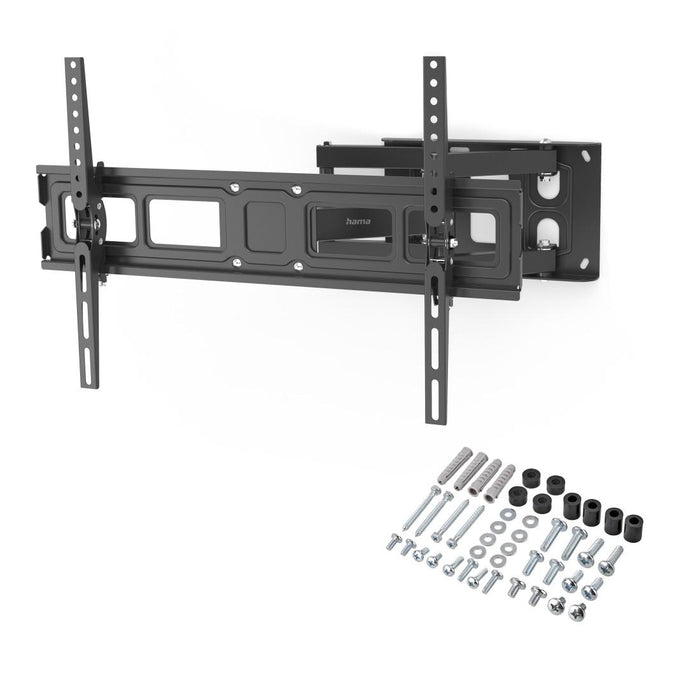 Стенна стойка за TV HAMA, 216 см (85&rdquo;), до 50 кг, въртяща се, накланяща се, издърпваща се