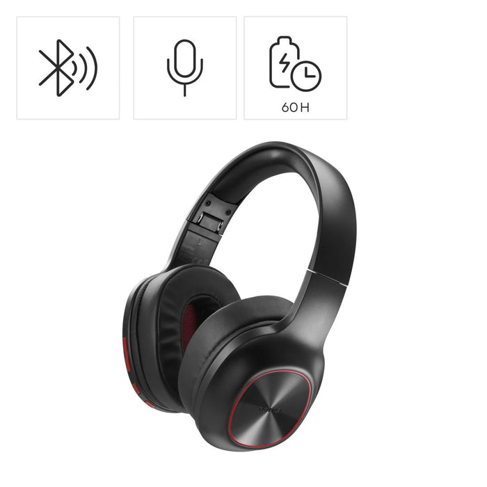 HAMA Блутут Слушалки "Spirit Calypso III", Over-Ear, Bass Boost, Foldable, черен