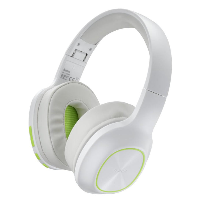 HAMA Блутут Слушалки "Spirit Calypso III", Over-Ear, Bass Boost, Fold, бял