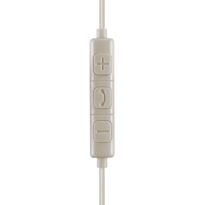 HAMA Слушалки &ldquo;Calm&rdquo;, USB-C, микрофон, бежов