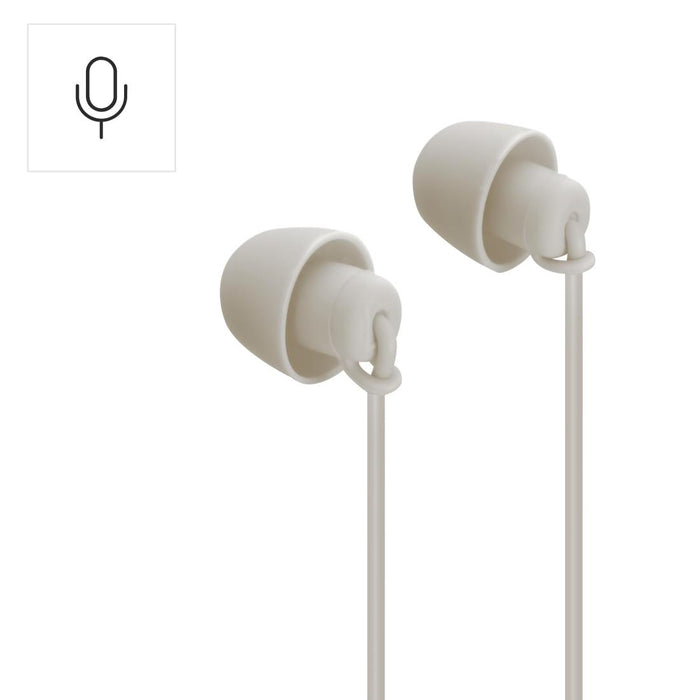 HAMA Слушалки &ldquo;Calm&rdquo;, USB-C, микрофон, бежов