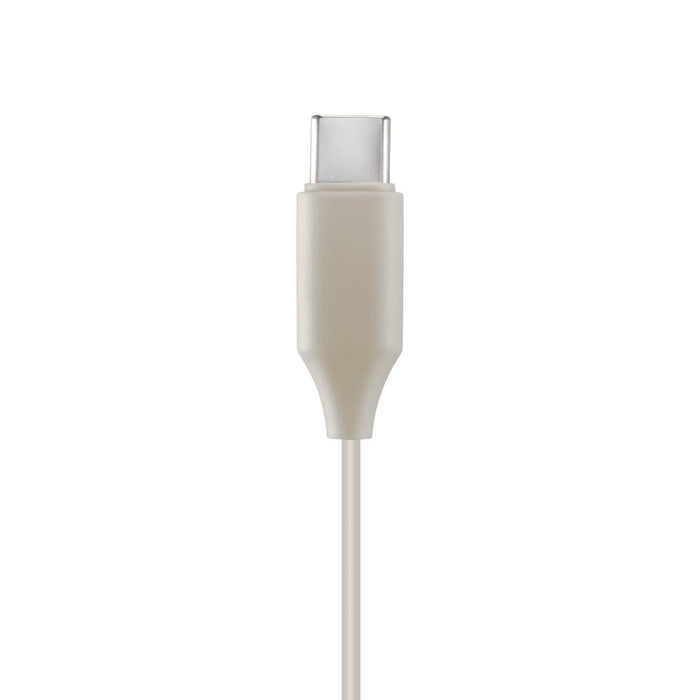 HAMA Слушалки &ldquo;Calm&rdquo;, USB-C, микрофон, бежов