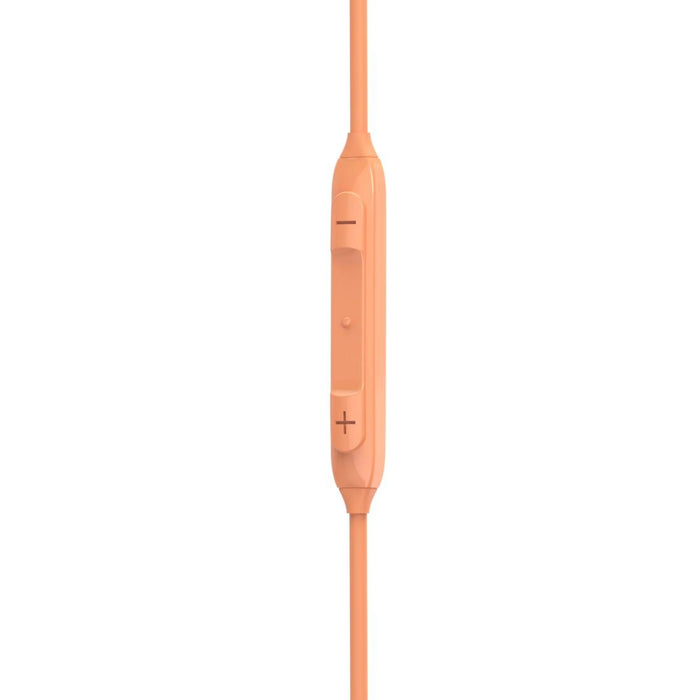 HAMA Слушалки &ldquo;Curly&rdquo;, USB-C, микрофон, оранжев