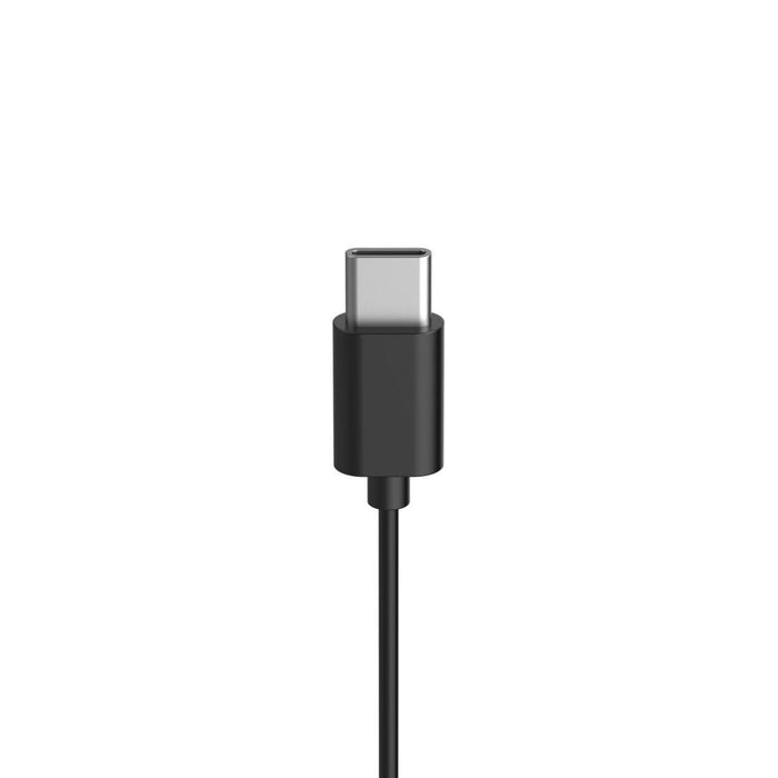 HAMA Слушалки с микрофон "Fun C", USB-C, водач за кабел от едната страна, черни