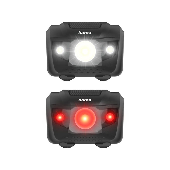 HAMA Фенер Челник HL200" LED, батерии, спорт, 4 режима