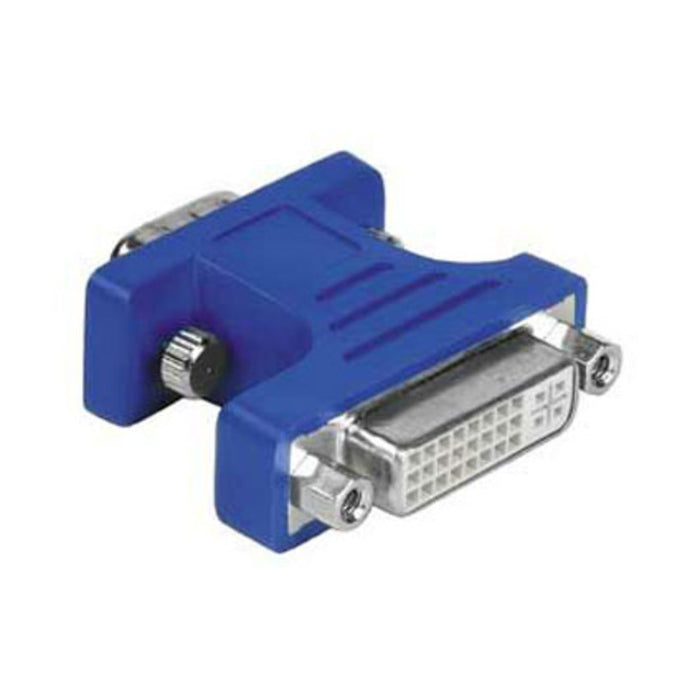 Кабел адаптер от сигнал с женско HAMA DVI-A и премник мъжко VGA DVI-A F->VGA M 45074/200341 работи само в тази посока