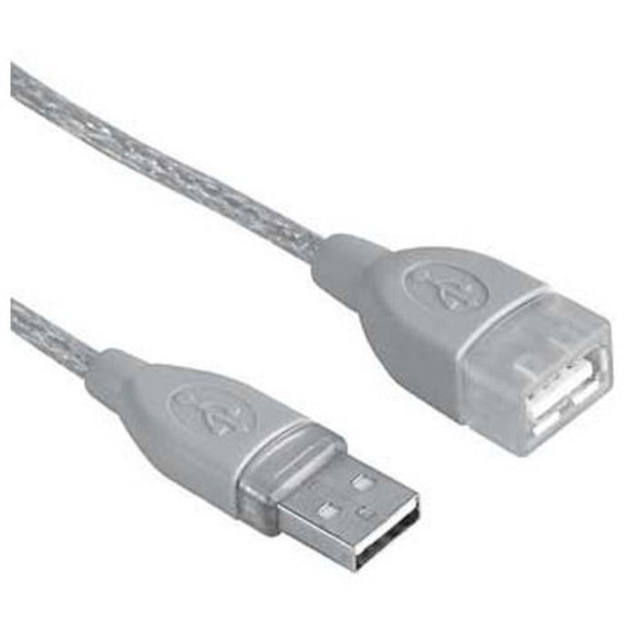 Кабел - удължител HAMA USB 2.0 A-A M/F 1.5 m 45027