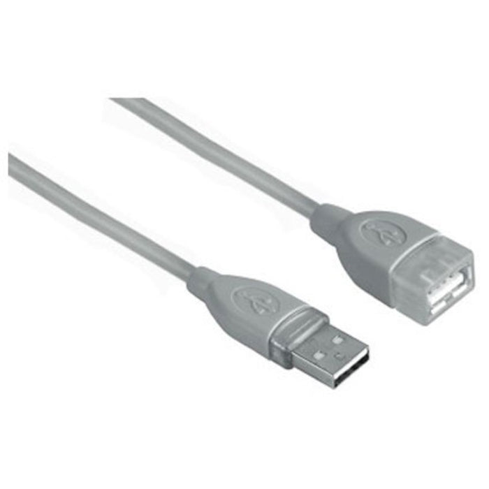 Кабел - удължител HAMA USB 2.0 A-A M/F 3 m 45040