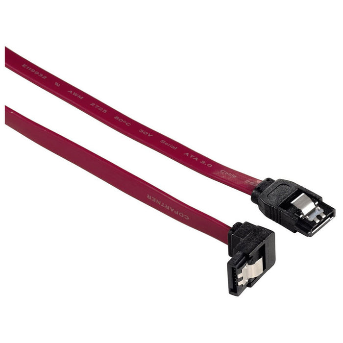 Кабел HAMA SATA III int 0.6 m 90° 54576