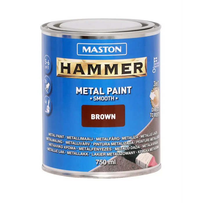 HAMMER БОЯ 3В1 ГЛАДКА КАФЯВ 0,75Л