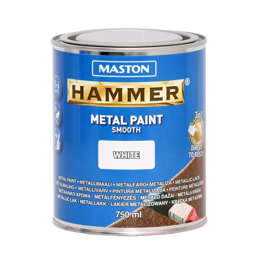 HAMMER БОЯ 3В1 ГЛАДКА БЯЛ 0,75Л
