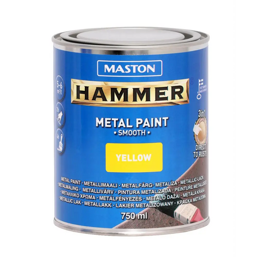 HAMMER БОЯ 3В1 ГЛАДКА ЖЪЛТ 0,75Л