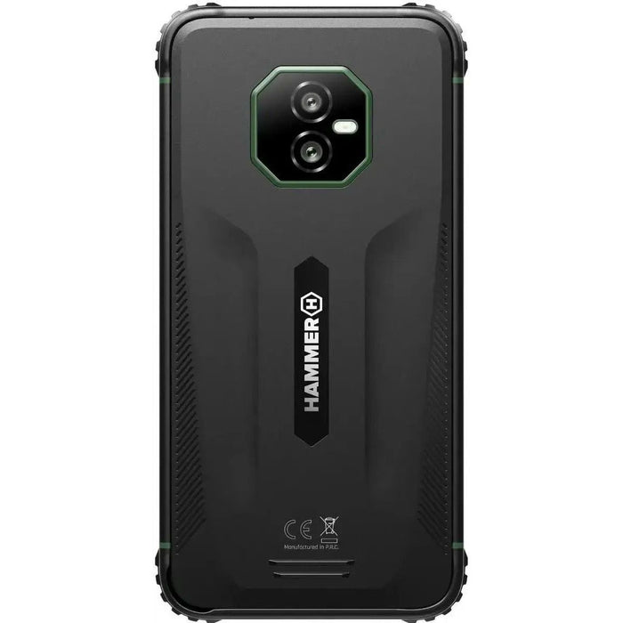 Смартфон Hammer – Ranger, 6'', 6GB/128GB, черен/зелен