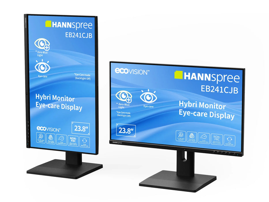 Монитор Hybri Hanspree EB241CJB - 24"inch ecoVision TN, FHD(1920x1080), 75Hz, USB-C