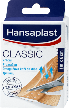 Пластир Classic 1mX6cm, 1 бр