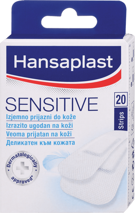 Пластири за чувствителна кожа Sensitive, 20 бр