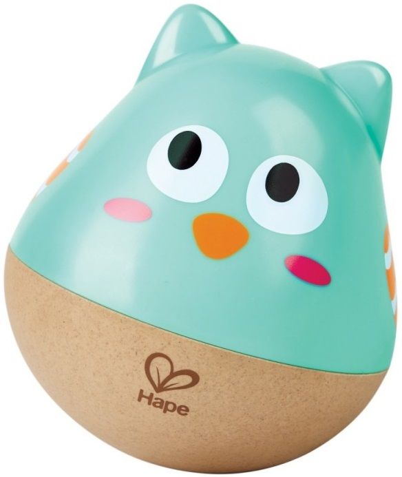 Музикална играчка HaPe International - Бухал, син