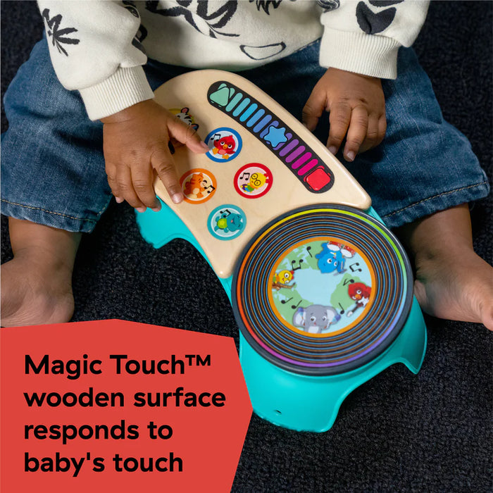 Сензорна музикална играчка HaPe International - Baby Einstain, грамофон