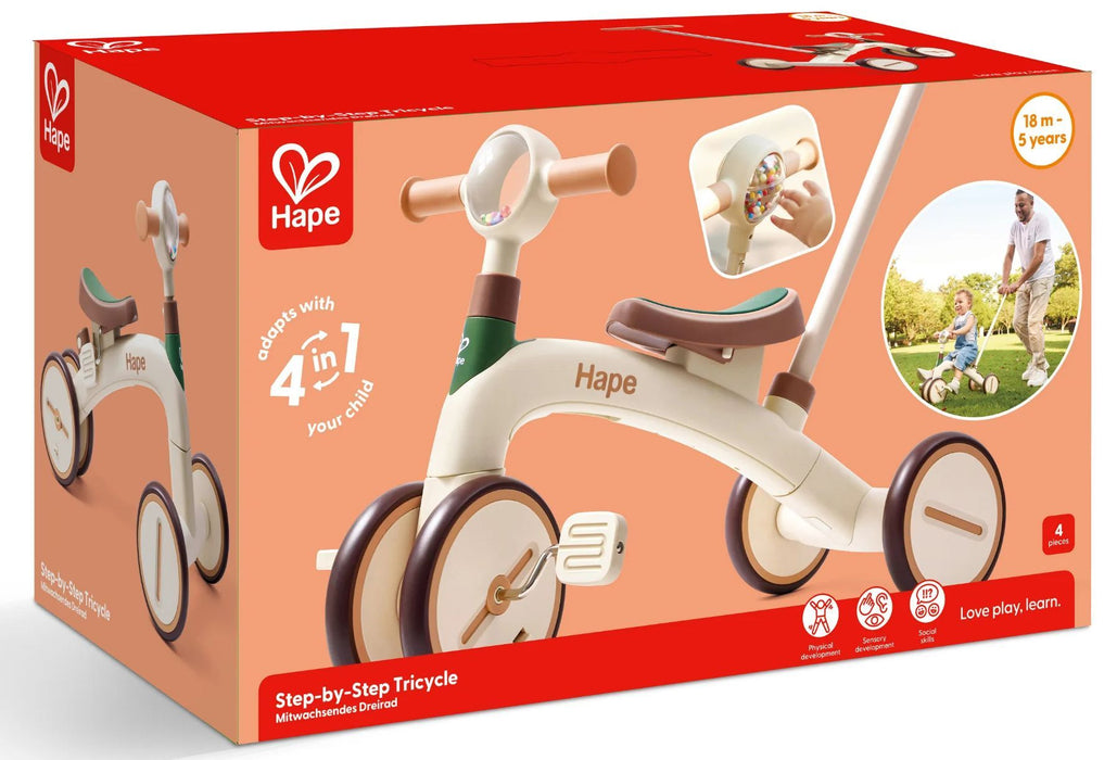 Триколка Hape Internstional - Step by Step