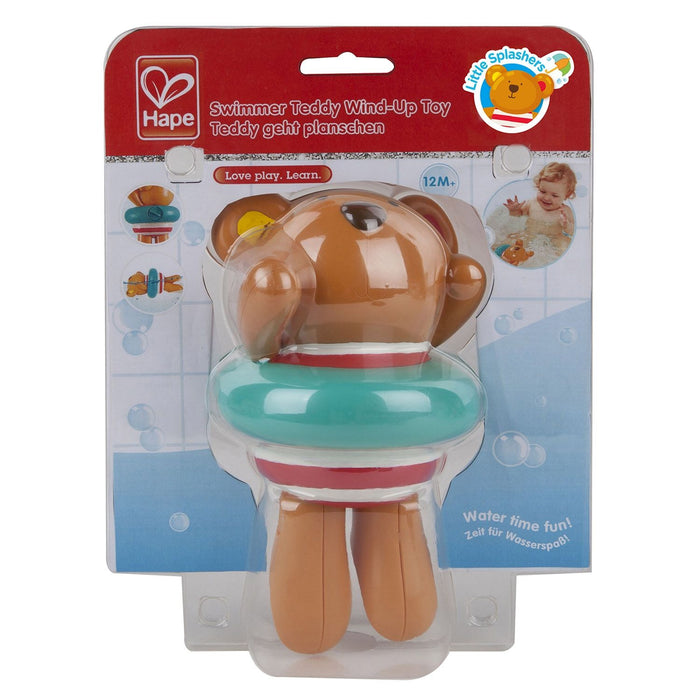 Играчка за баня HaPe International - Мече Теди, плувец