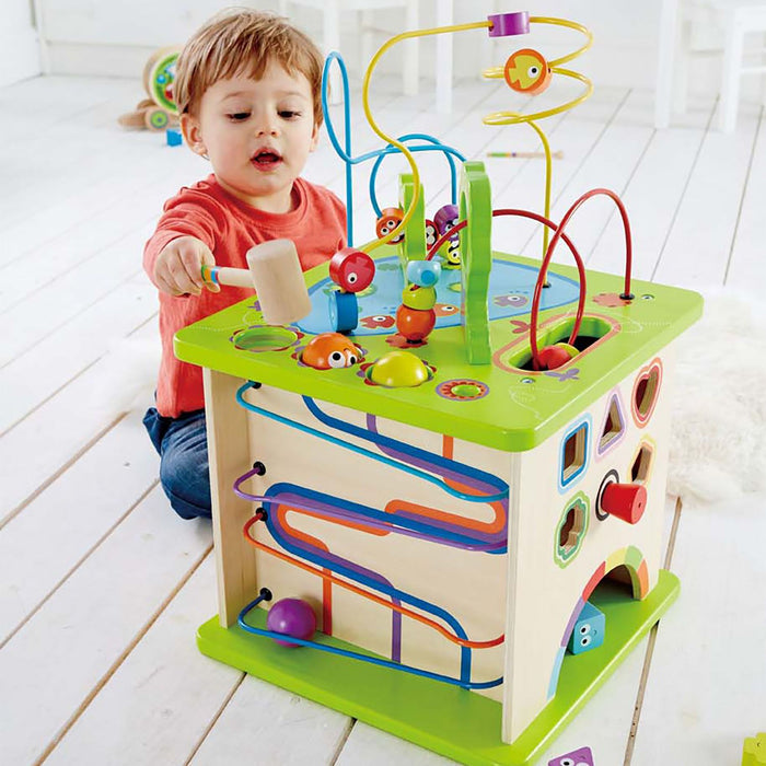 Детска игра Hape - Куб със спирала