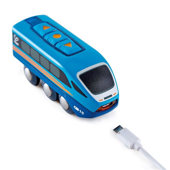 Дървен влак с управление Hape