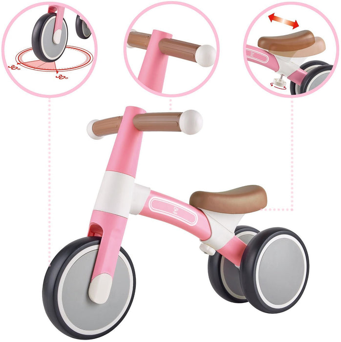 Балансиращо колело Hape - Vespa, светлорозово