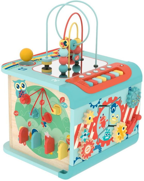 Интерактивна играчка 4 в 1 HaPe International - Магически музикален куб