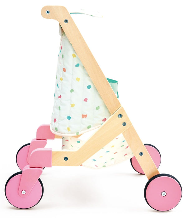 Дървена количка за кукли Hape - Sweet Walks, 2 части