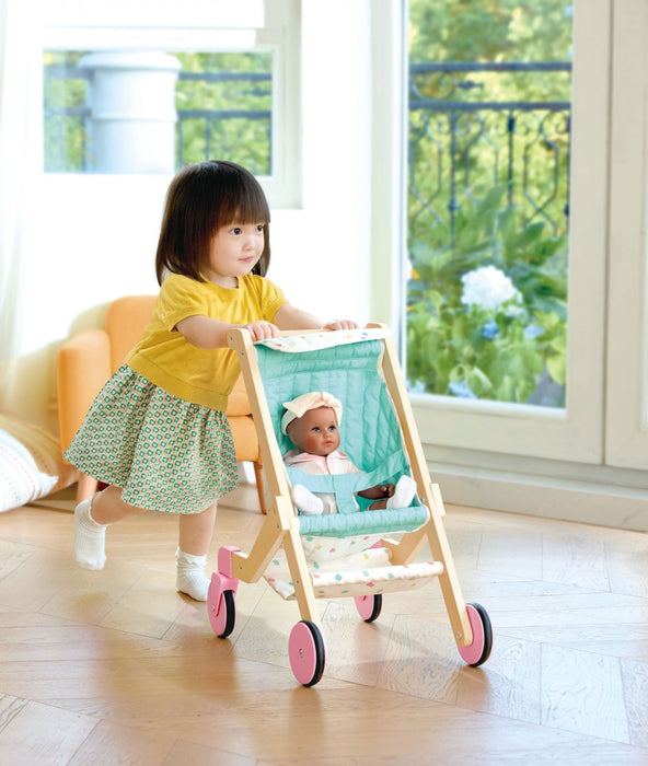 Дървена количка за кукли Hape - Sweet Walks, 2 части