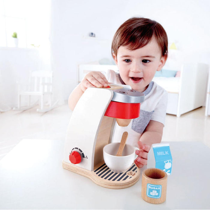 ДЕТСКИ ДЪРВЕНА КАФЕ МАШИНА HAPE