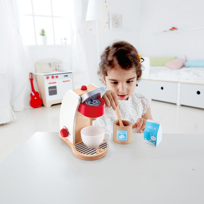 ДЕТСКИ ДЪРВЕНА КАФЕ МАШИНА HAPE