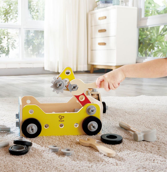 ДЕТСКА КУТИЯ С ИНСТРУМЕНТИ 83 ЧАСТИ HAPE