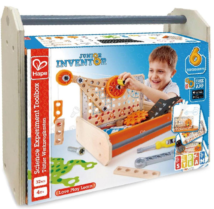 ДЕТСКА КУТИЯ С ИНСТРУМЕНТИ 32 ЧАСТИ HAPE