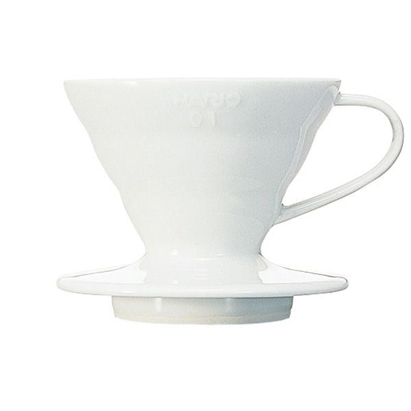 HARIO V60-01 Бял керамичен капков уред