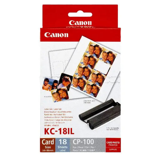 Хартия Canon Color Ink/Label set KC - 18IL