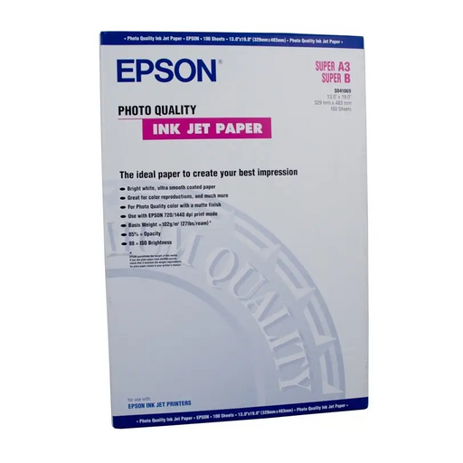 Хартия Epson Photo Quality Ink Jet Paper DIN A3