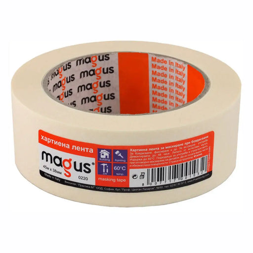 ХАРТИЕНА ЛЕНТА ЗА БОЯДИСВАНЕ 45 M/38 MM 60 C MAGUS