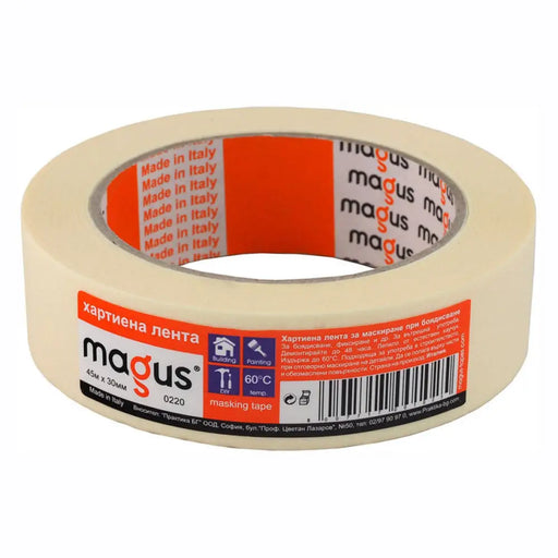 ХАРТИЕНА ЛЕНТА ЗА БОЯДИСВАНЕ 45 M/30 MM 60 C MAGUS