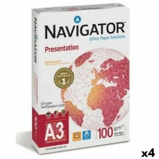 Хартия за Печат Navigator A3 Бял (4 броя)