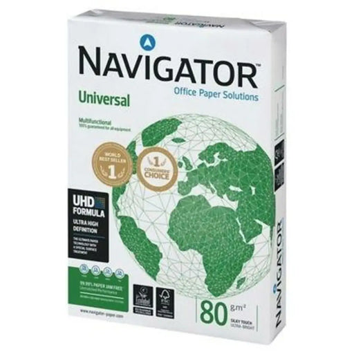Хартия за Печат Navigator UNIVERSAL Бял 5 Части