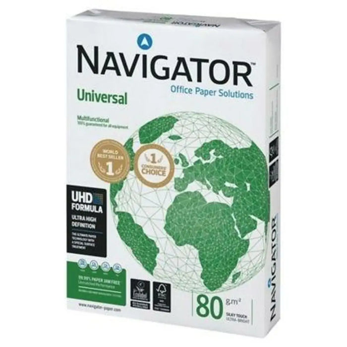 Хартия за Печат Navigator UNIVERSAL Бял 5 Части