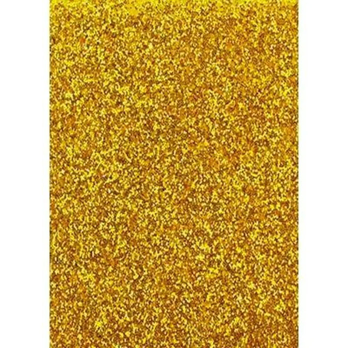хартия Fama Glitter Златен Гума Ева 50 x 70 cm (10 броя)
