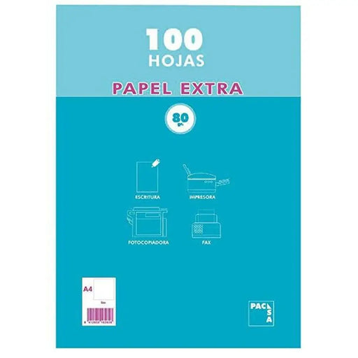 хартия Pacsa EXTRA Бял A4 100 Листи (25 броя)