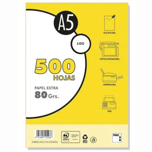 хартия Pacsa EXTRA Бял A5 500 Листи (10 броя)
