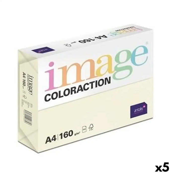 Хартия за Печат Image COLORACTION Сметана A4 250 Листи (5