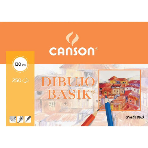 Хартия за рисуване Canson Basik Бял A3 250 Листи