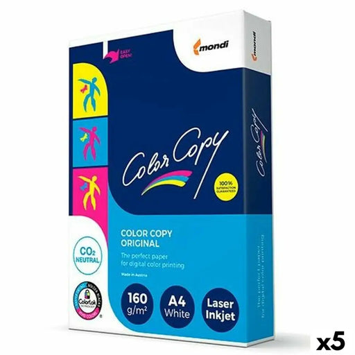 Хартия за Печат Color Copy Бял A4 250 Листи (5 броя)